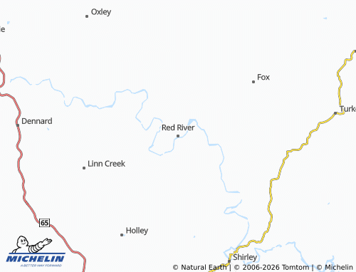 Mapa MICHELIN Red River - ViaMichelin