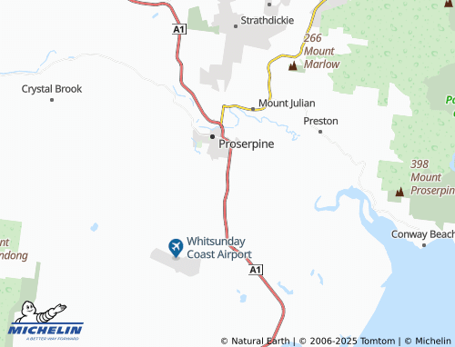 MICHELIN Breadalbane map - ViaMichelin