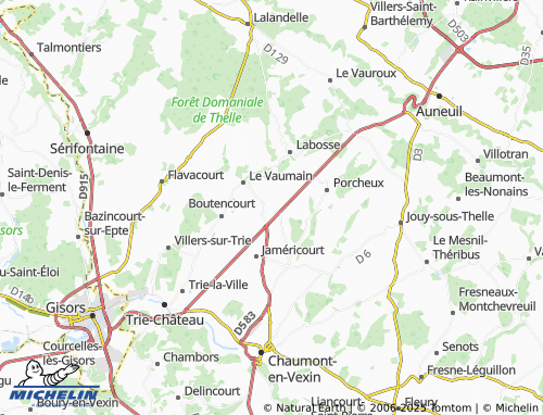 Carte MICHELIN Pommereux - ViaMichelin