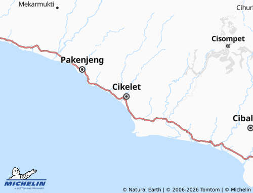 Carte MICHELIN Cikelet - ViaMichelin