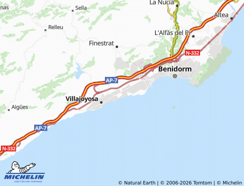 Kaart MICHELIN Torres - ViaMichelin
