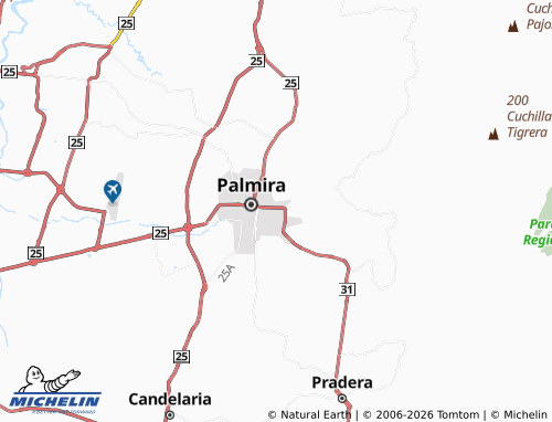 Mappa MICHELIN La Libertad - ViaMichelin