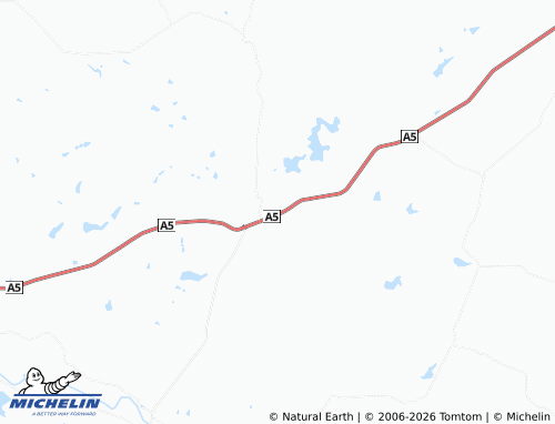 MICHELIN Selous map - ViaMichelin
