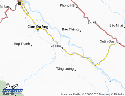 Mapa MICHELIN Gia Phú - ViaMichelin