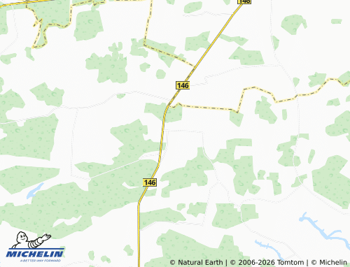 Mapa MICHELIN Kniečiai - ViaMichelin