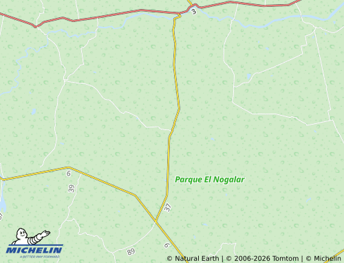 MICHELIN Los Garza map - ViaMichelin