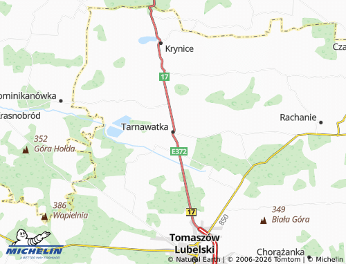 MICHELIN Tarnawatka map - ViaMichelin