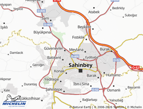 Mapa MICHELIN Ulus - ViaMichelin