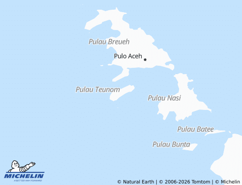 MICHELIN Teunom map - ViaMichelin