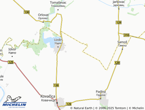 MICHELIN Putnikovo map - ViaMichelin