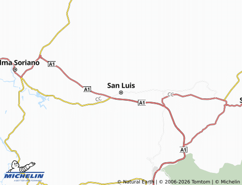 Mappa MICHELIN San Luis - ViaMichelin