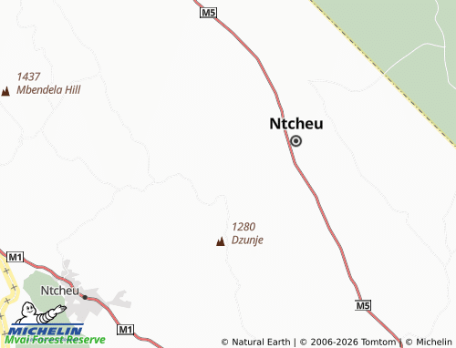 MICHELIN Kahowera map - ViaMichelin