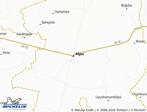 MICHELIN Alpu map - ViaMichelin