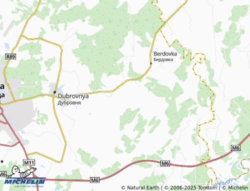 MICHELIN Sterkovo map - ViaMichelin