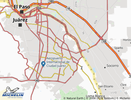 MICHELIN Cerrada de los Cipreses map - ViaMichelin