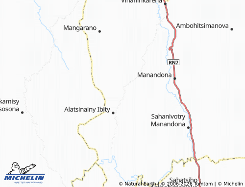 MICHELIN Miarinatsimo map - ViaMichelin