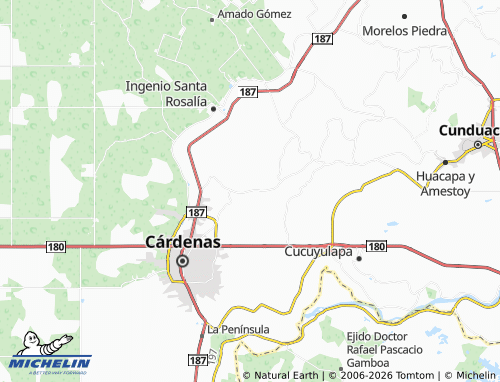 Mappa MICHELIN Calzada Segunda Sección - ViaMichelin