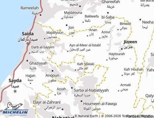 Mapa MICHELIN Birti - ViaMichelin