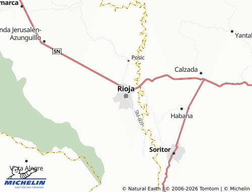 Kaart MICHELIN Rioja - ViaMichelin