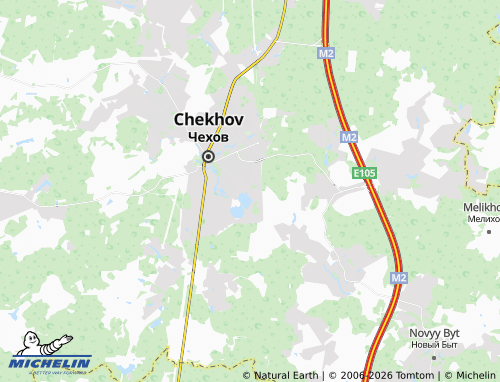Carte MICHELIN Stroitel' SNT - ViaMichelin