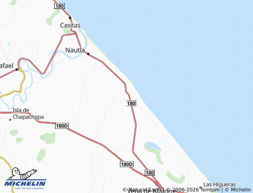 Mappa MICHELIN El Raudalito - ViaMichelin