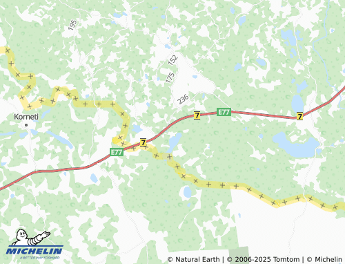 MICHELIN Murati map - ViaMichelin