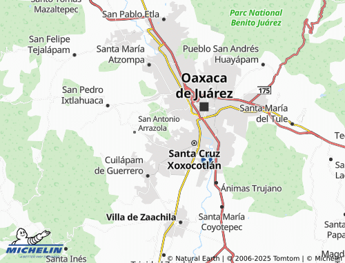 MICHELIN Ojito de Agua map - ViaMichelin