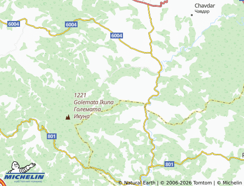 Carte MICHELIN Ilinden - ViaMichelin