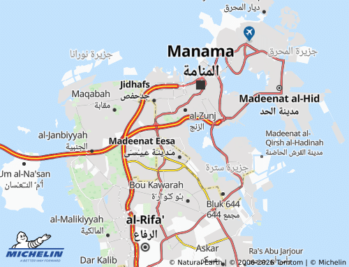 Mappa MICHELIN Tubli - ViaMichelin