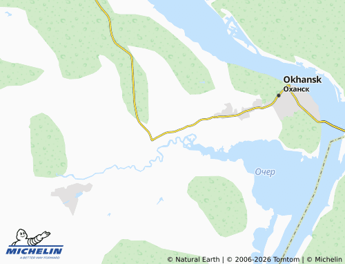 MICHELIN-Landkarte Shalashi - ViaMichelin