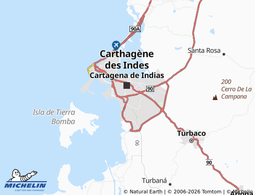 Mappa MICHELIN Los Corales - ViaMichelin
