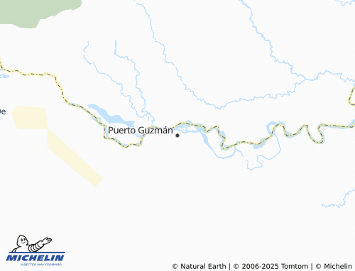 Carte MICHELIN Puerto Guzmán - ViaMichelin
