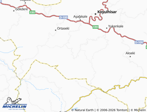 MICHELIN Karaçam map - ViaMichelin
