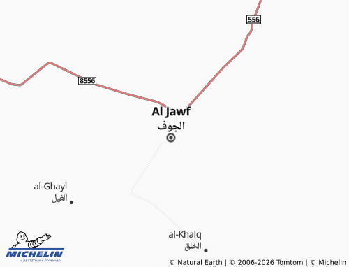 Carte MICHELIN al-Hazm - ViaMichelin