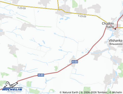 Mapa MICHELIN Khyzhyntsi - ViaMichelin