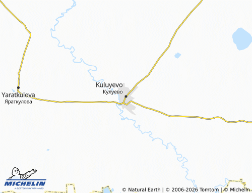 MICHELIN-Landkarte Kuluyevo - ViaMichelin