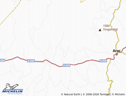 Mappa MICHELIN Pınarören - ViaMichelin