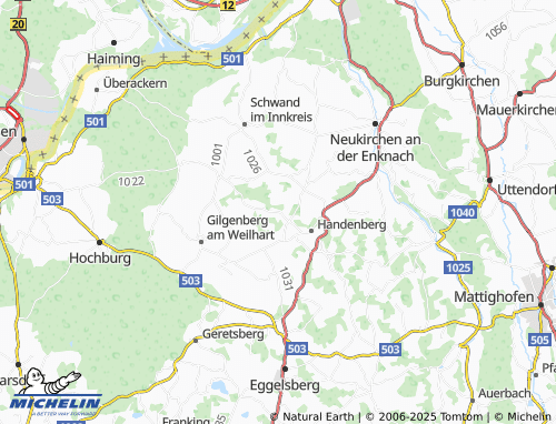 MICHELIN-Landkarte Adenberg - ViaMichelin