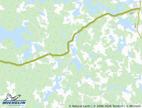 MICHELIN Ylä-Vääri map - ViaMichelin