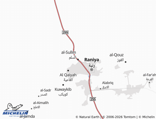 MICHELIN-Landkarte al-Sullm - ViaMichelin