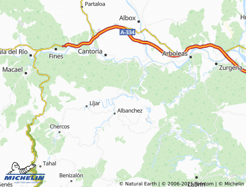 Carte MICHELIN La Palmera - ViaMichelin