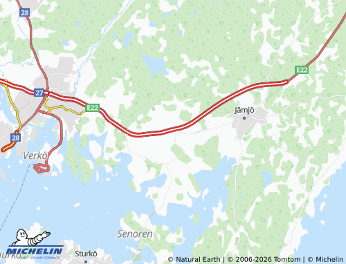 Carte MICHELIN Ramdala - ViaMichelin