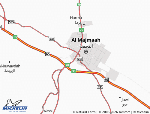 MICHELIN-Landkarte al-Murqab - ViaMichelin