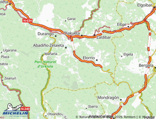 Carte MICHELIN Apatamonasterio - ViaMichelin