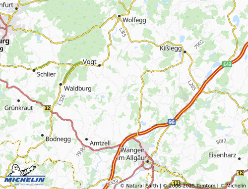 Mapa MICHELIN Berg - ViaMichelin