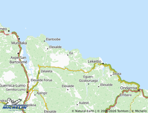MICHELIN Bedaroa map - ViaMichelin