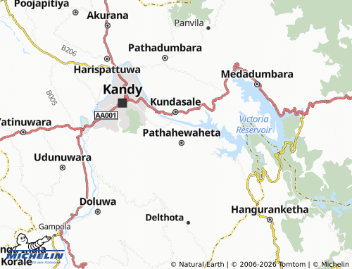 MICHELIN Kossinna map - ViaMichelin