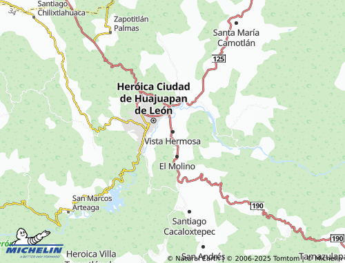MICHELIN Vista Hermosa map - ViaMichelin