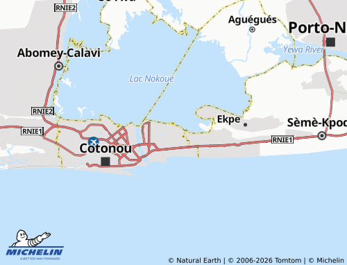 Carte MICHELIN Kowégbo - ViaMichelin