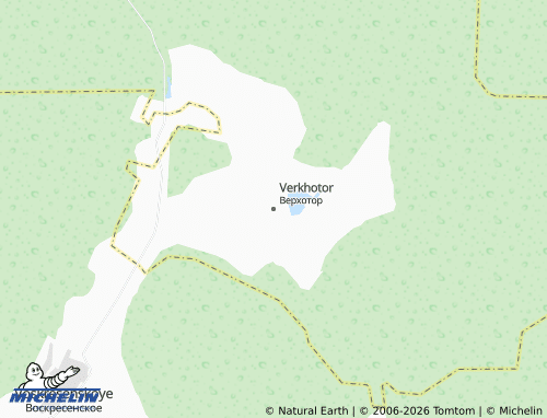 MICHELIN-Landkarte Verkhotor - ViaMichelin